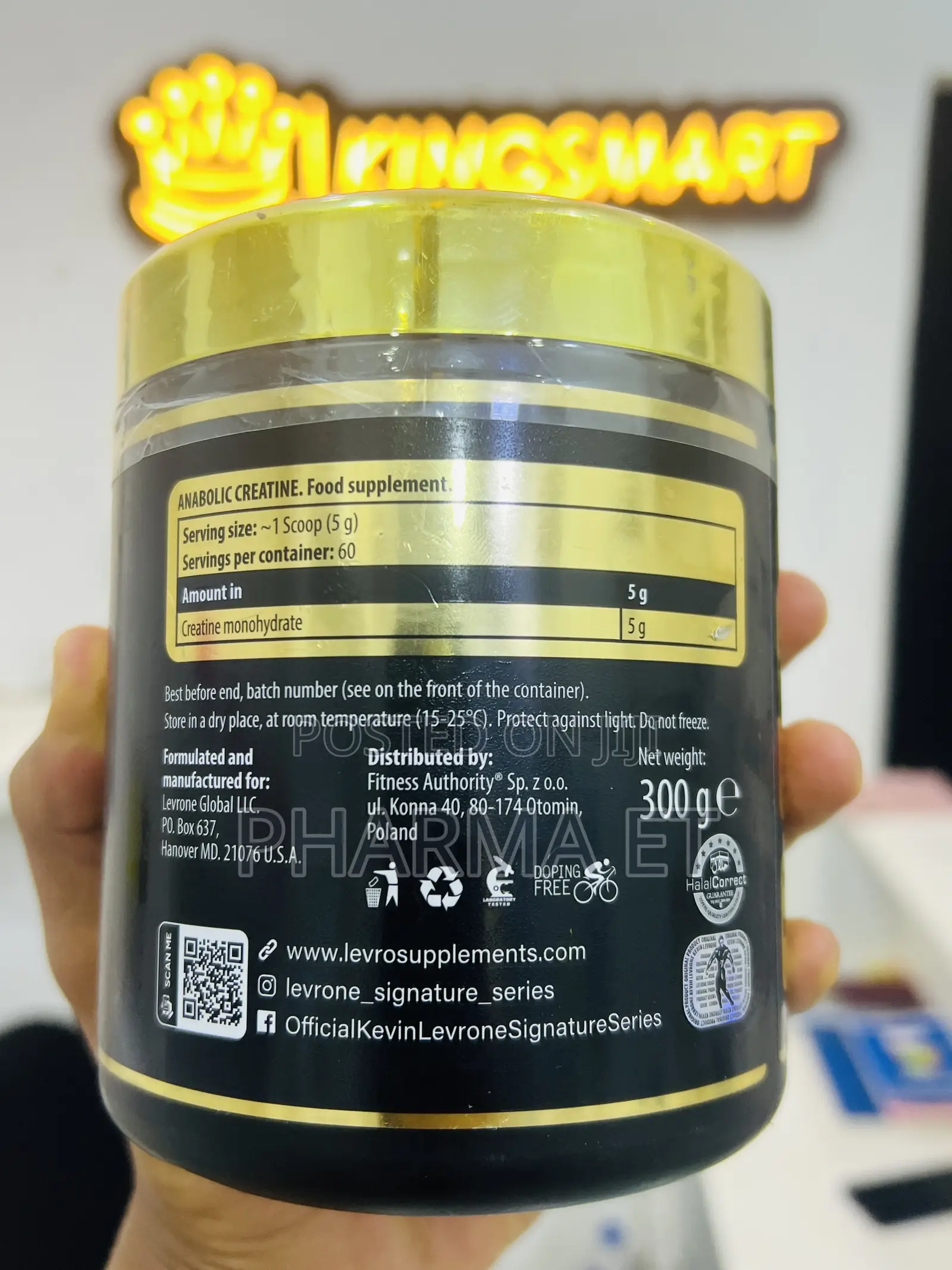 Black Line Anabolic Creatine Monohydrate
