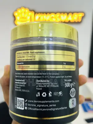 Kevin Leveron Black Line Anabolic Creatine Monohydrate