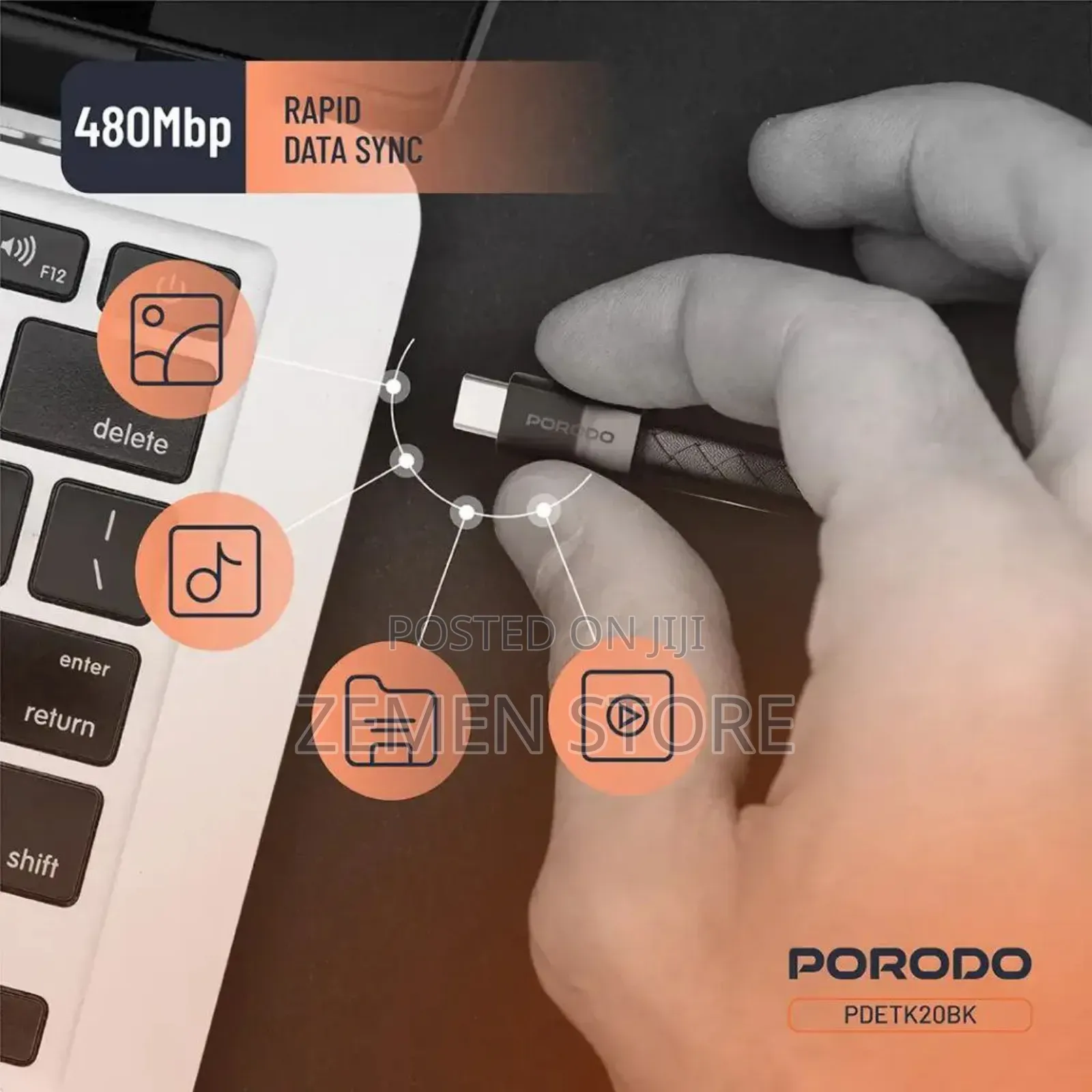 Wrist Band C to C Cable