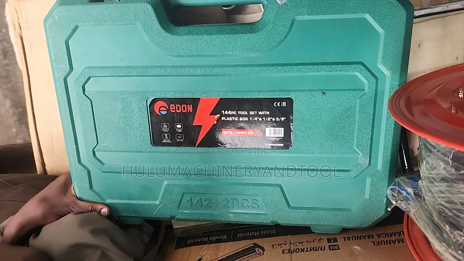 Edon 144pcs Toolset With Plastic Box