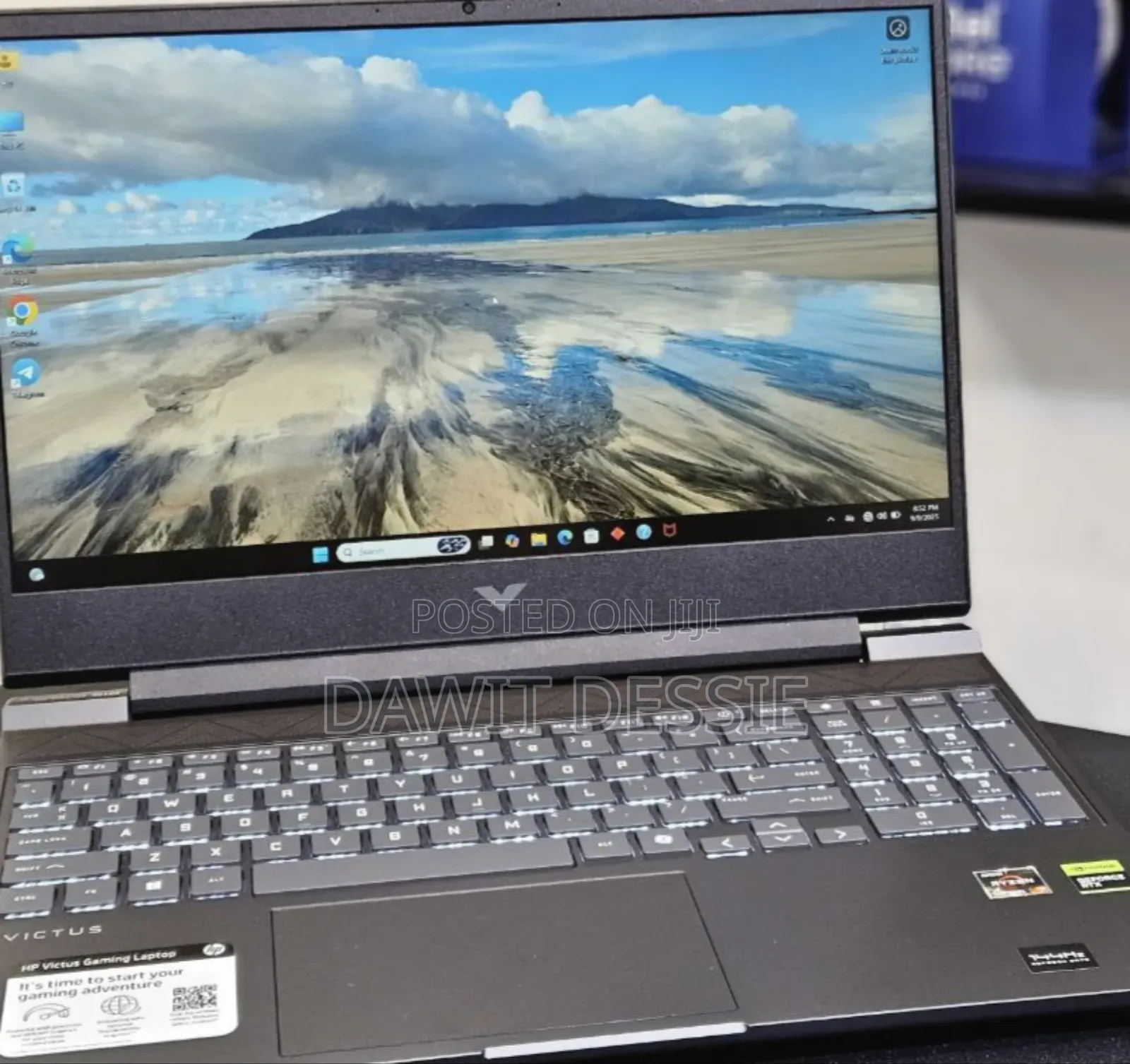New Laptop HP Victus 15 16GB AMD Ryzen 7 SSD 512GB