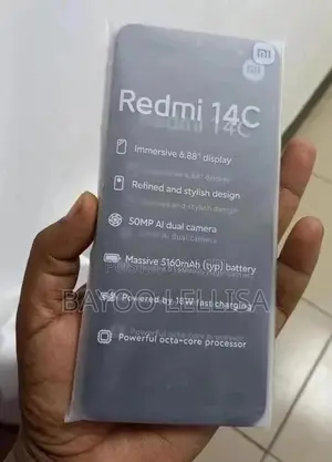 New Xiaomi Redmi 14C 256 GB Black