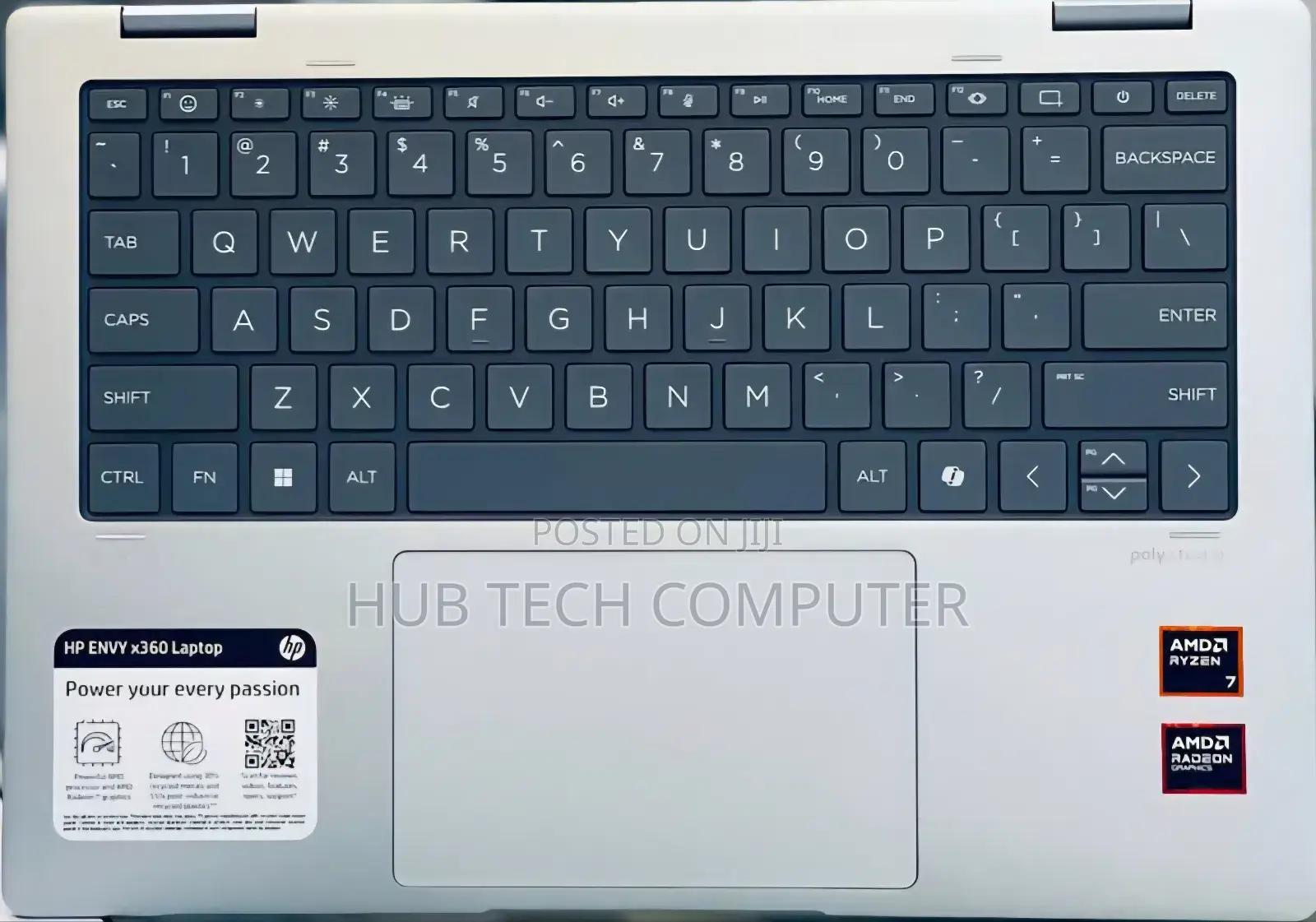 New Laptop HP Envy X360 16GB AMD Ryzen 7 SSD 1T