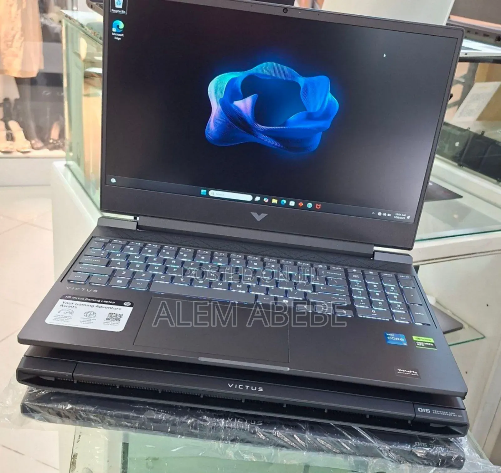 New Laptop HP Victus 15 8GB Intel Core I5 SSD 512GB