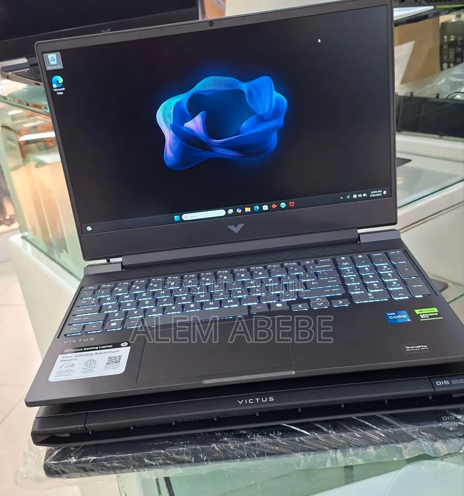 New Laptop HP Victus 15 8GB Intel Core I5 SSD 512GB