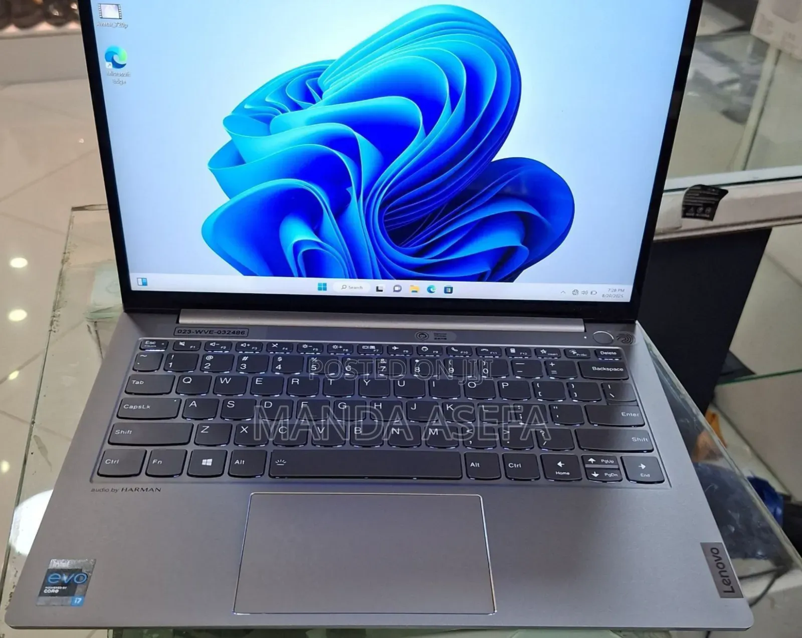 New Laptop Lenovo ThinkBook 13 16GB Intel Core I7 SSD 512GB