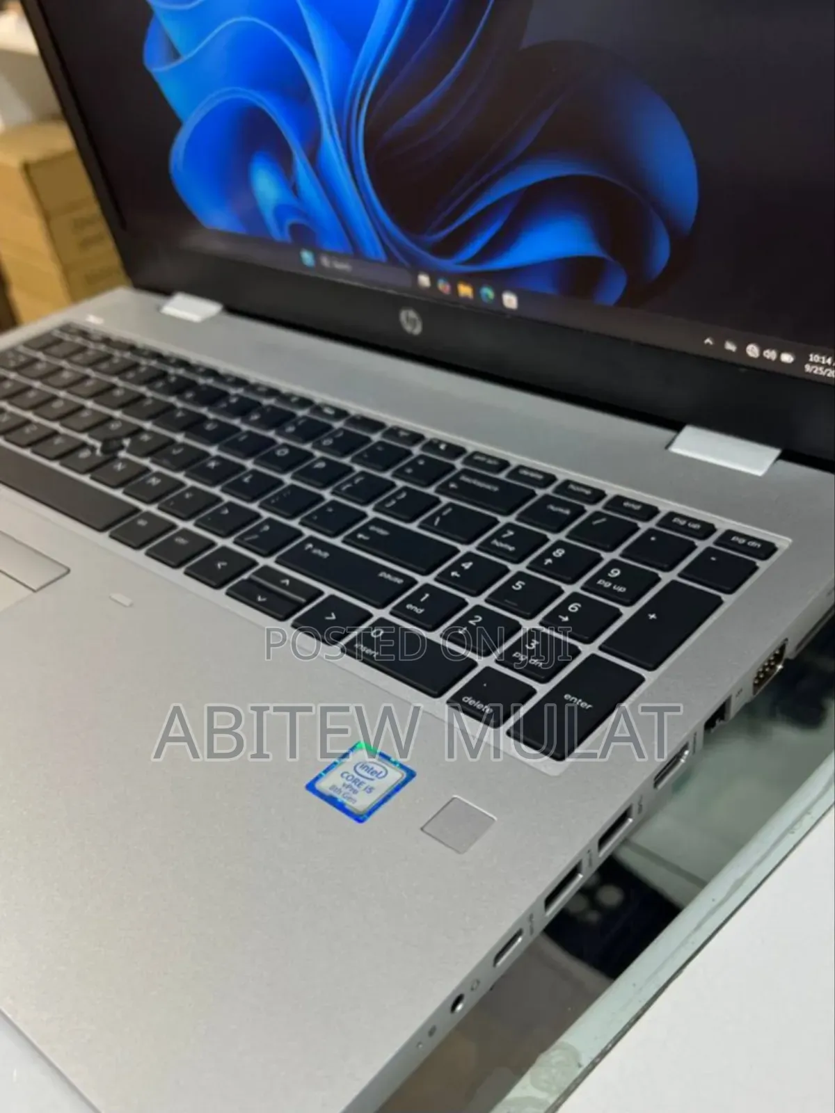 New Laptop HP 650 G5 8GB Intel Core I5 SSD 256GB