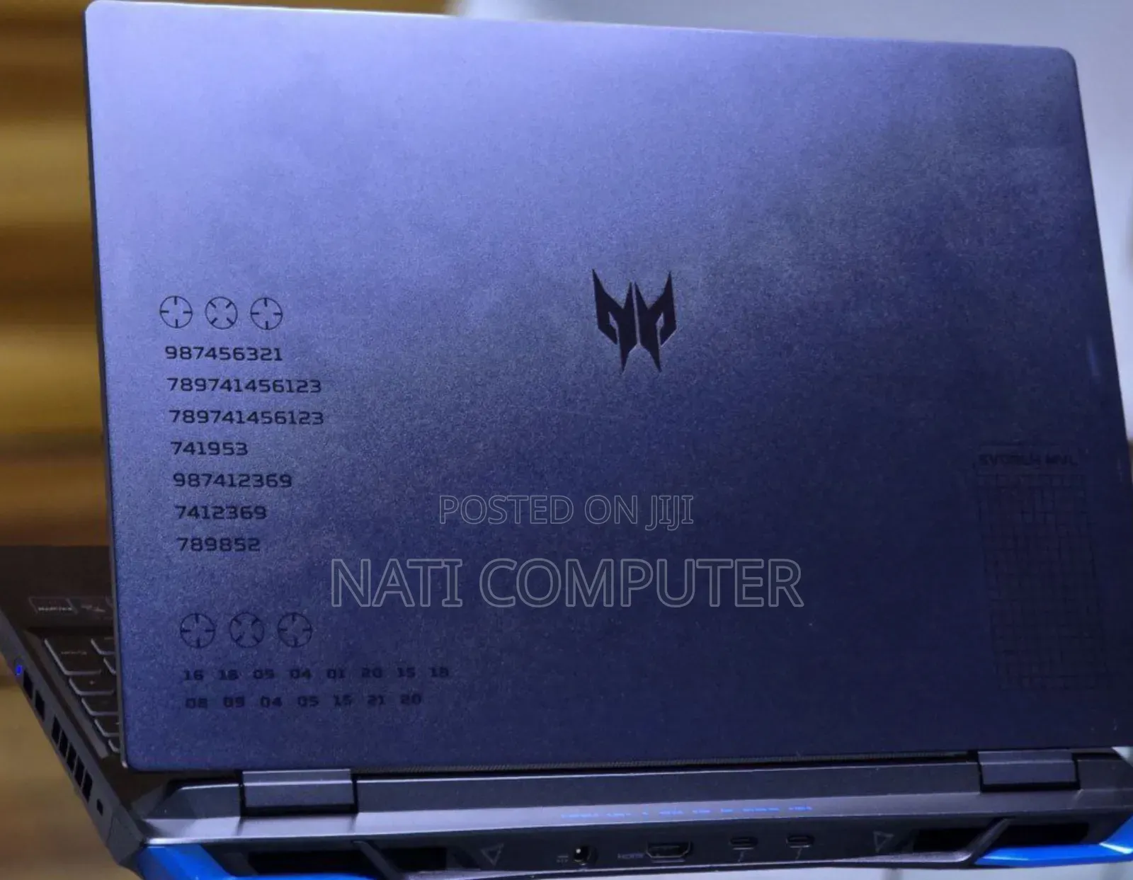 New Laptop Acer Predator Helios 300 32GB Intel Core I7 SSD 1T