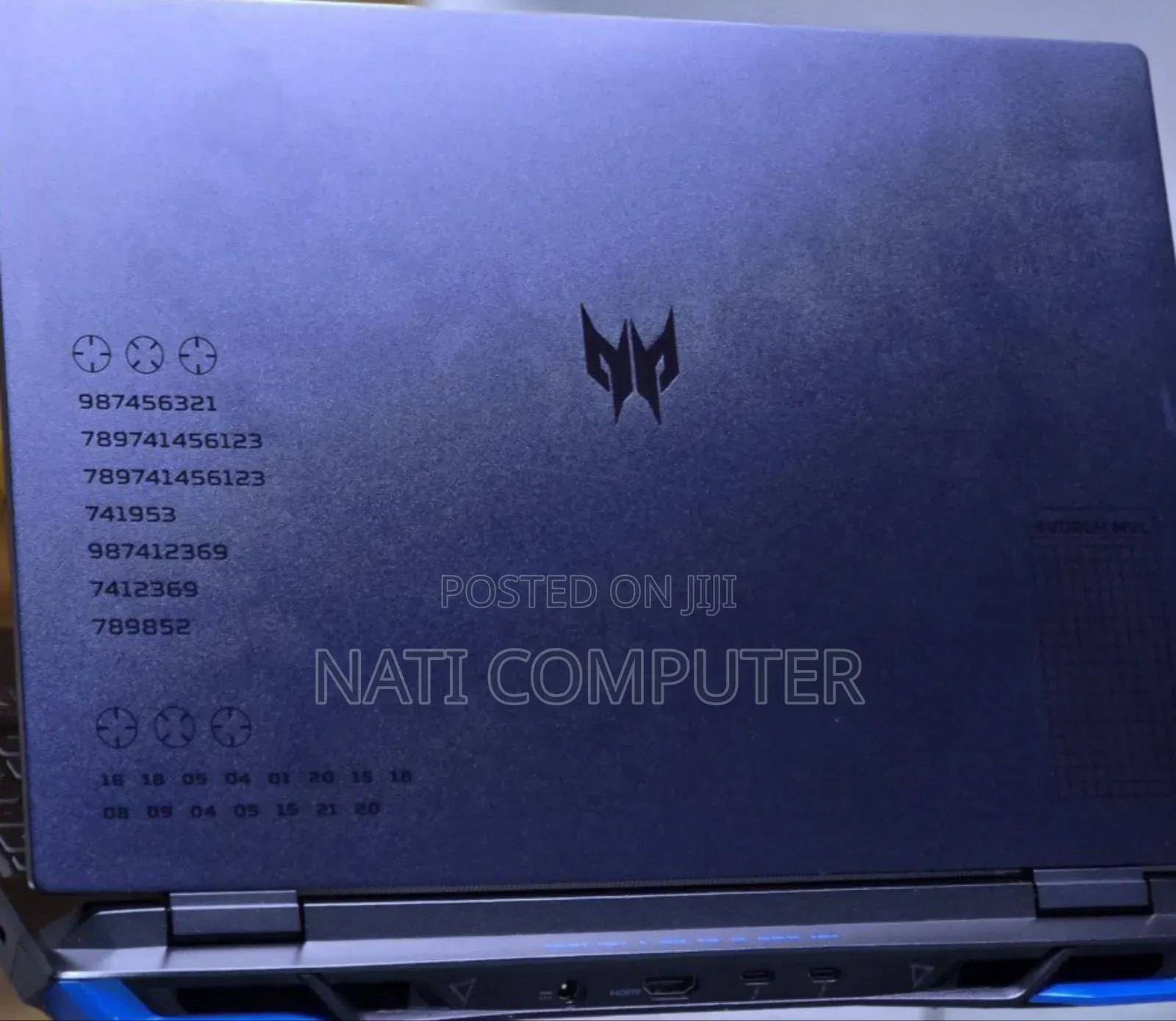 New Laptop Acer Predator Helios 300 32GB Intel Core I7 SSD 1T