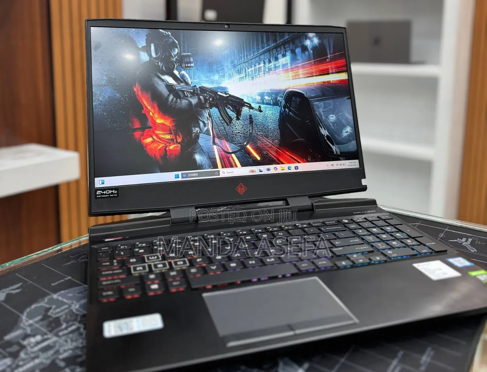 New Laptop HP Omen 15 16GB Intel Core I7 SSD 512GB