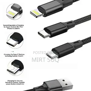 3in1 Usb Fast Charging Cable