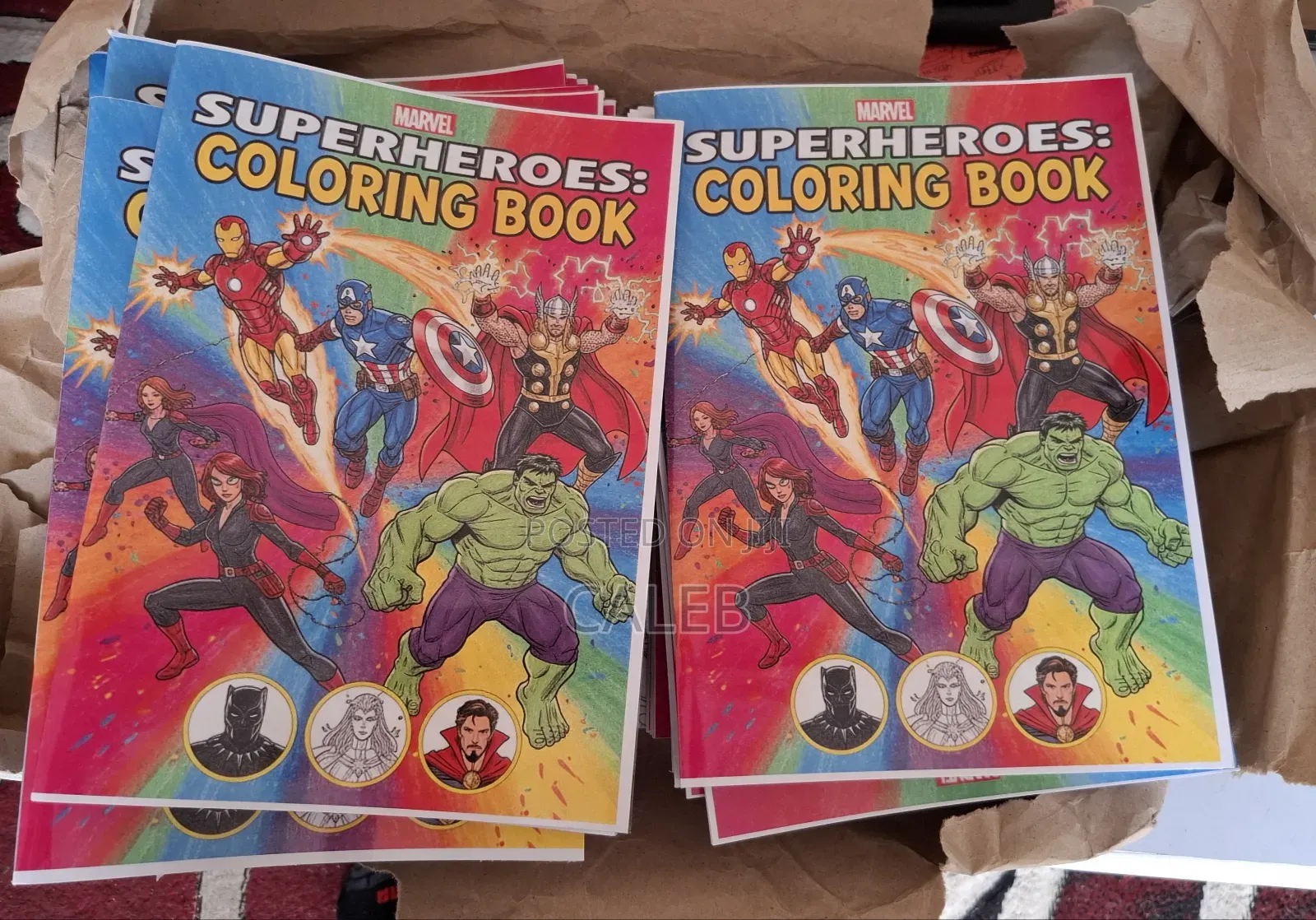 Marvel Superheroes Coloring Book