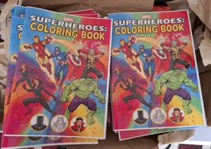 Marvel Superheroes Coloring Book