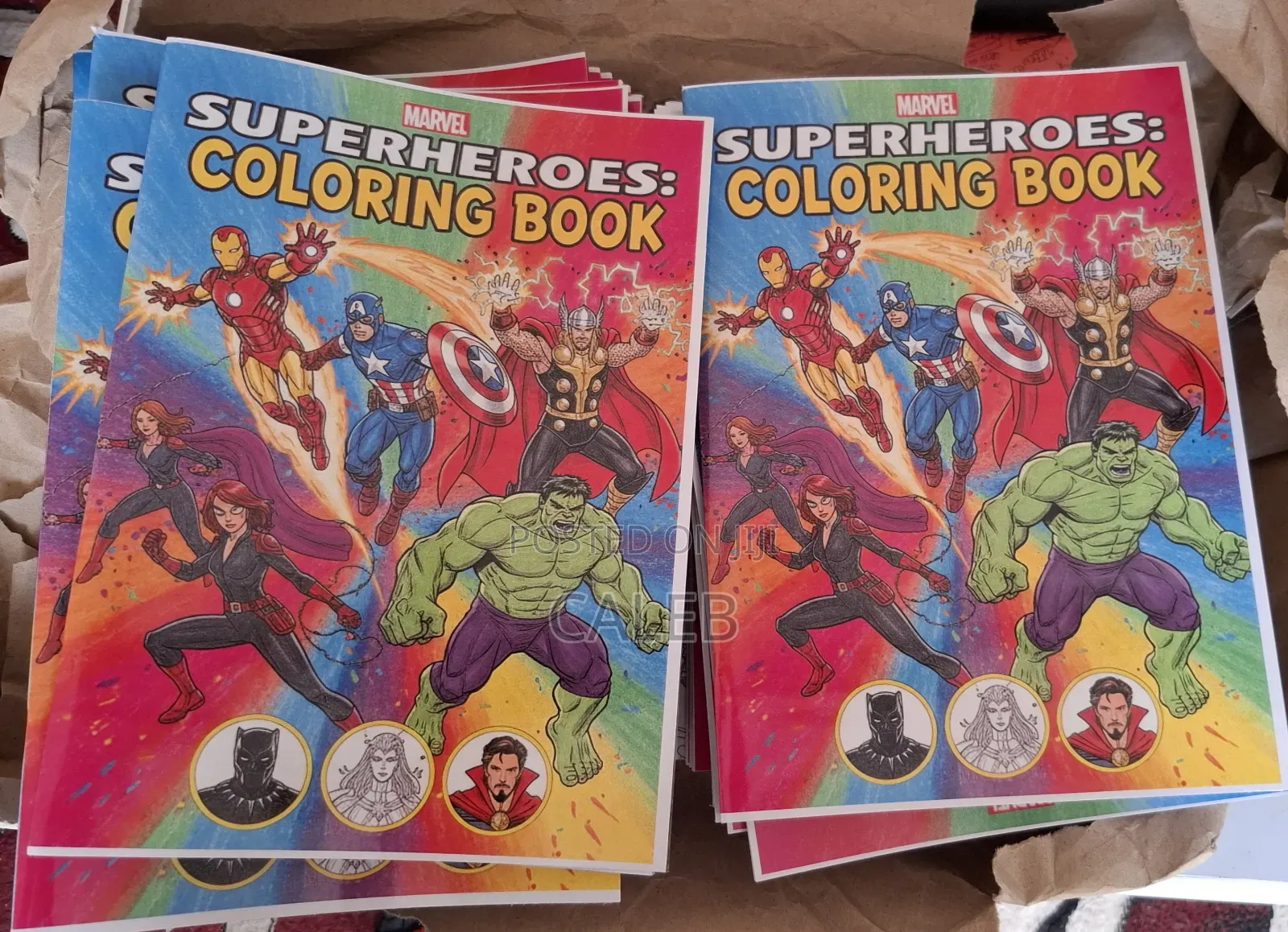 Marvel Superheroes Coloring Book