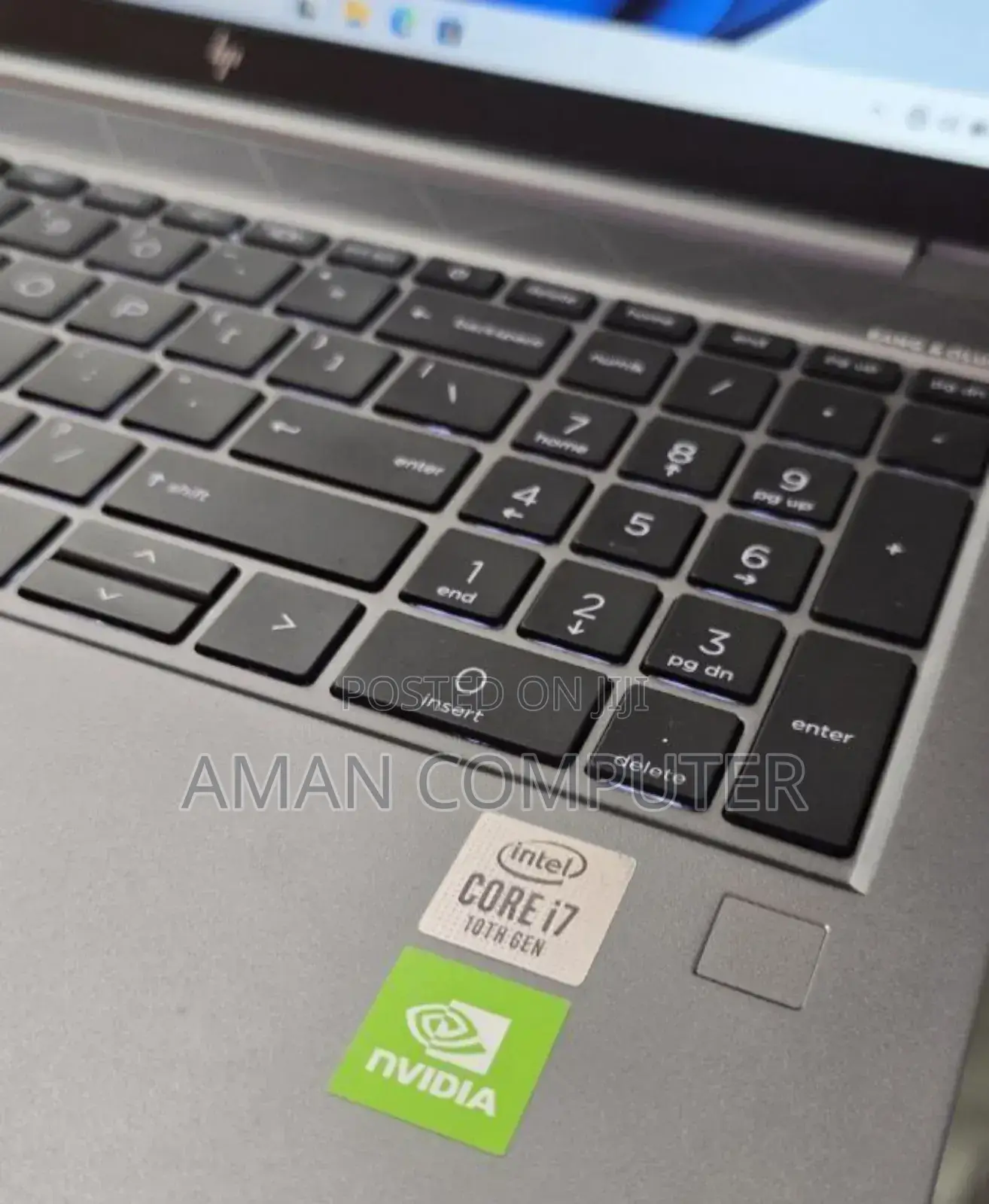 New Laptop HP Zbook Fury 15 G7 16GB Intel Core I7 SSD 1T