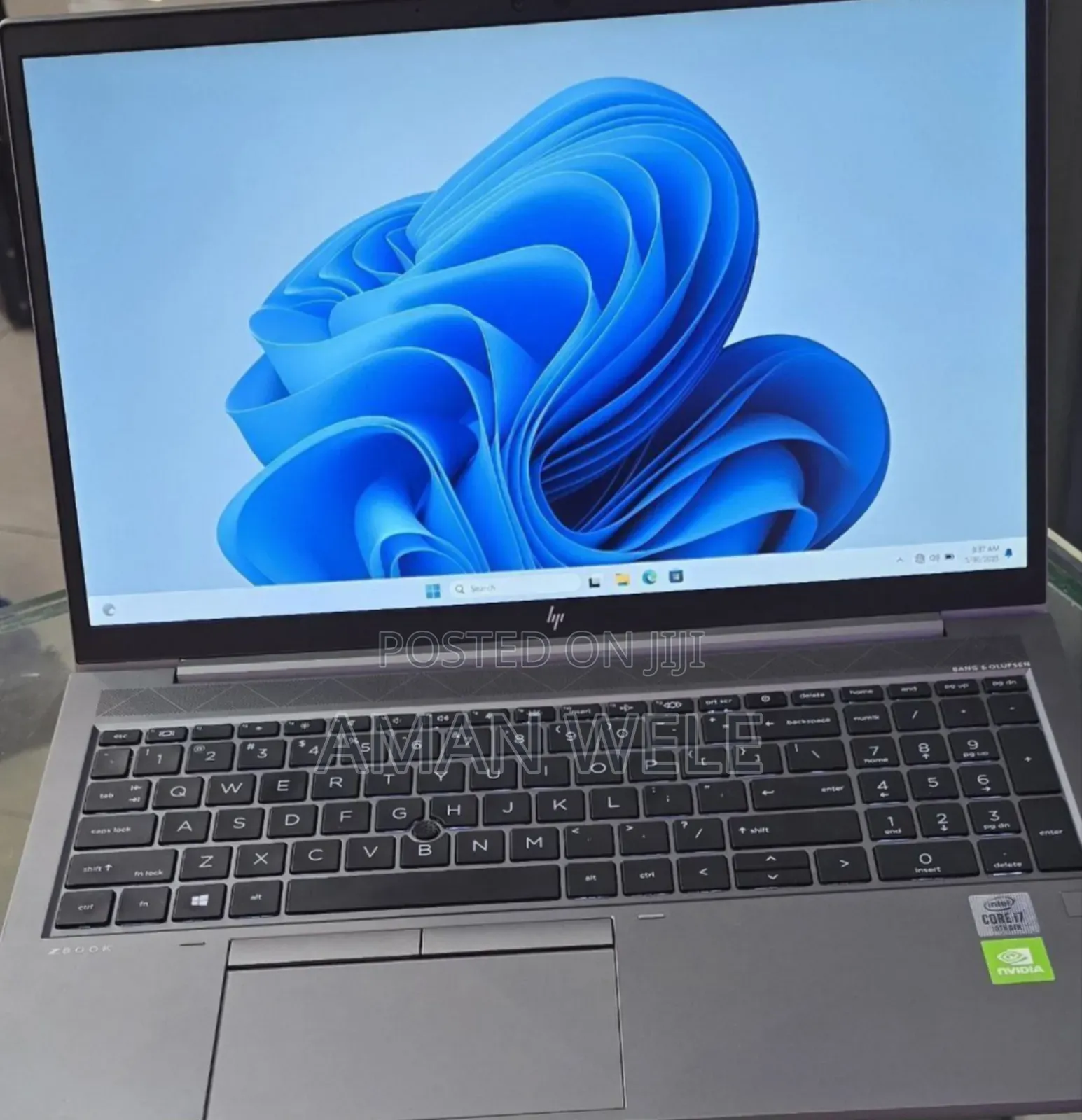 New Laptop HP Zbook Fury 15 G7 16GB Intel Core I7 SSD 1T