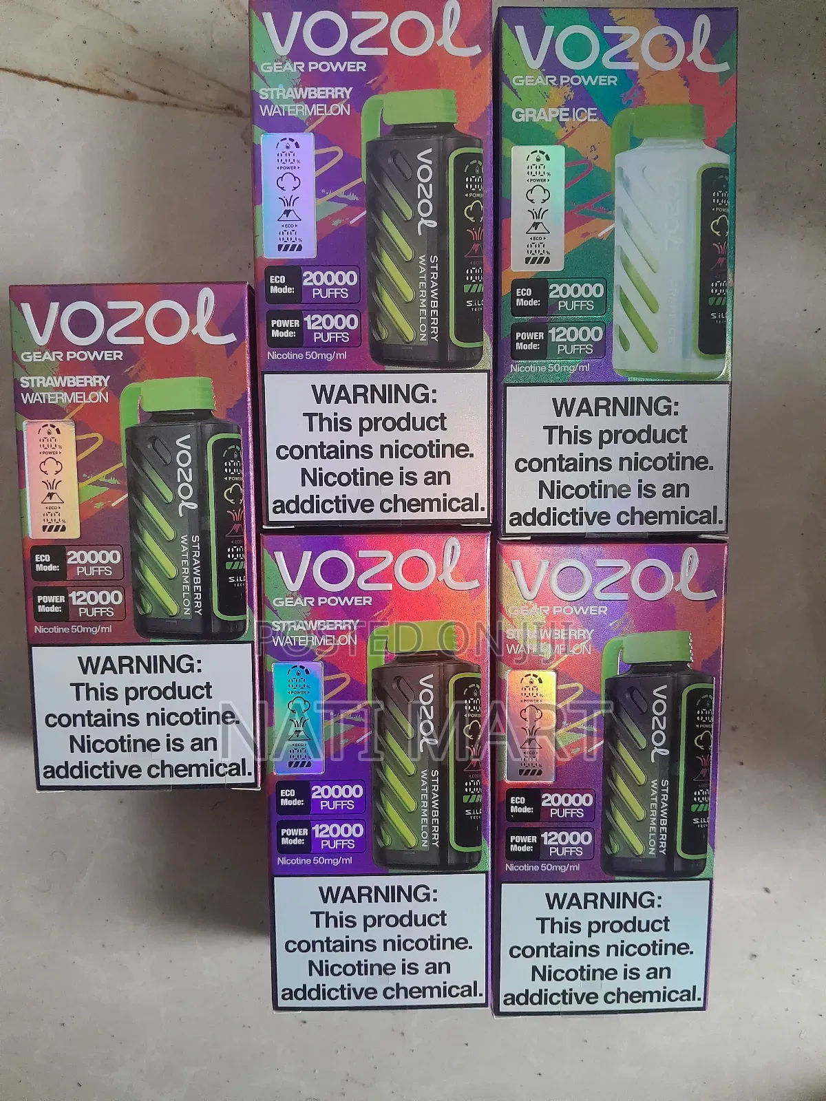 Vozol 20,000 Puff Available on Hand
