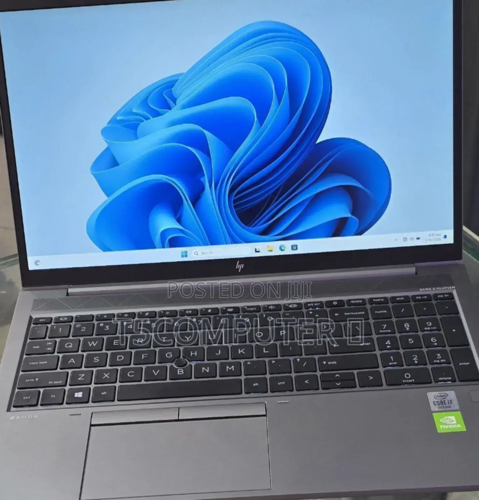 New Laptop HP Zbook Fury 15 G7 16GB Intel Core I7 SSD 1T