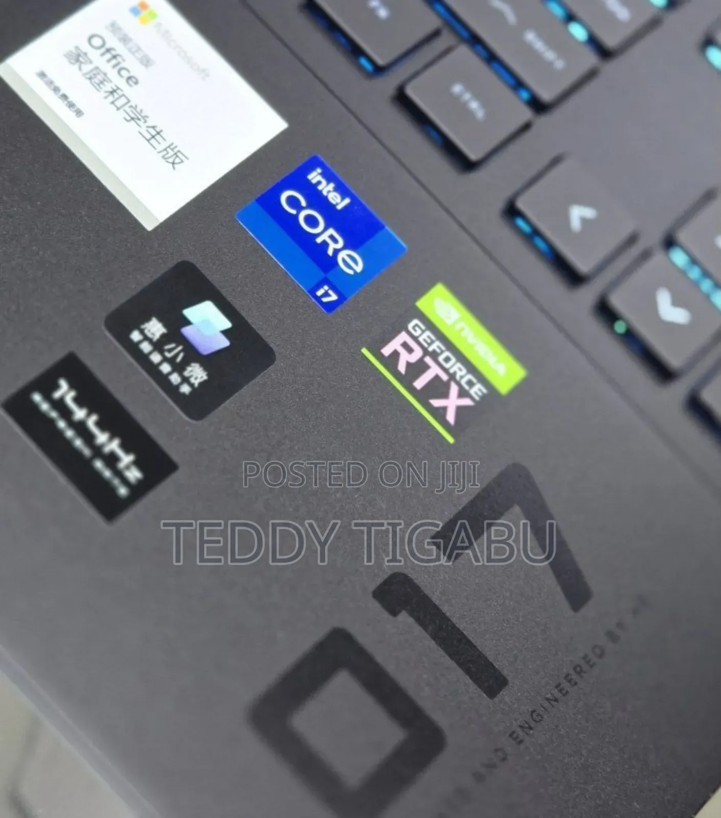 New Laptop HP Omen 17 16GB Intel Core I7 SSD 1T