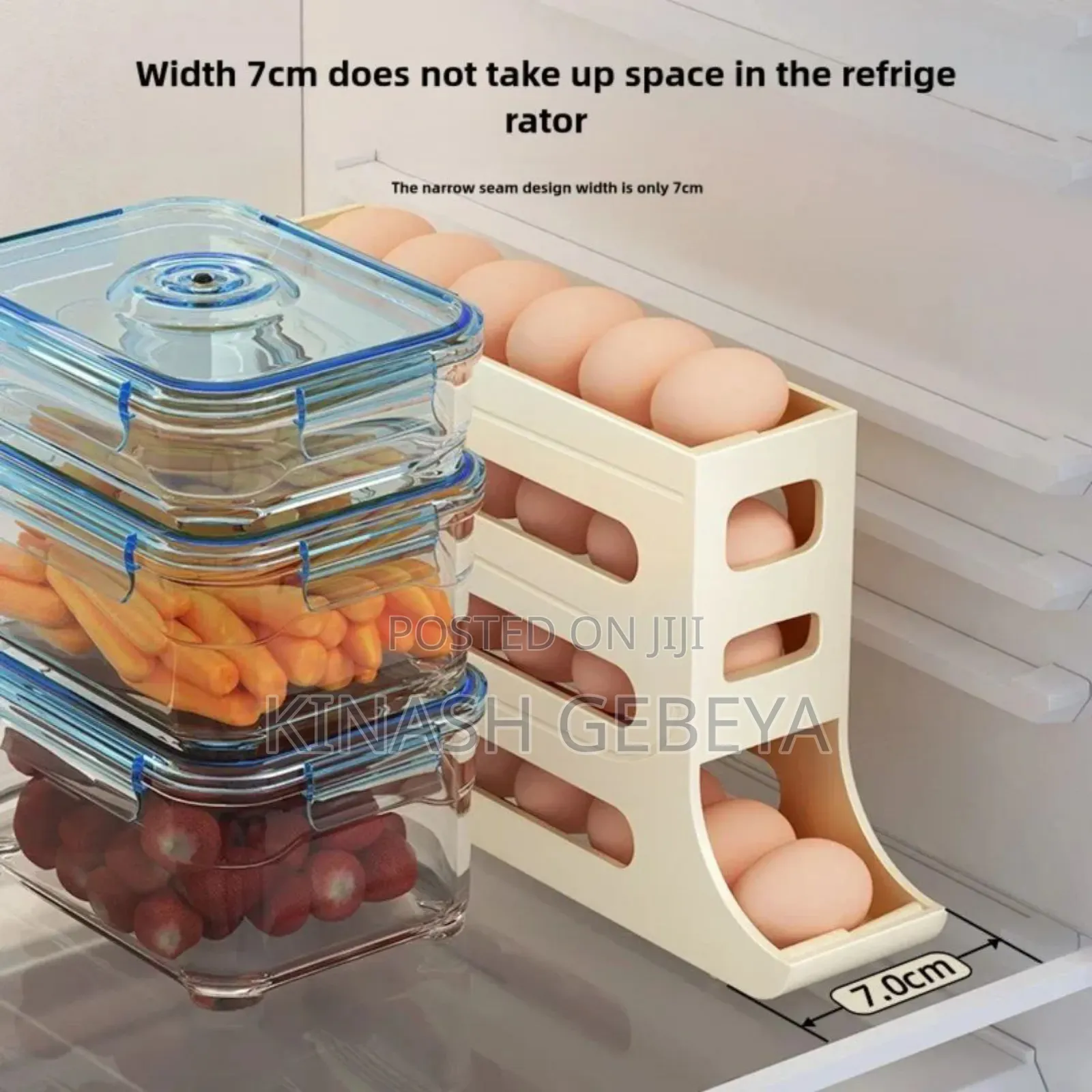 Egg Rolling Storage Box(የእንቁላል ማስቀመጫ)