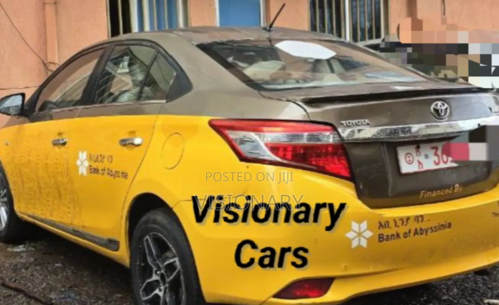 Toyota Yaris 2014 Yellow