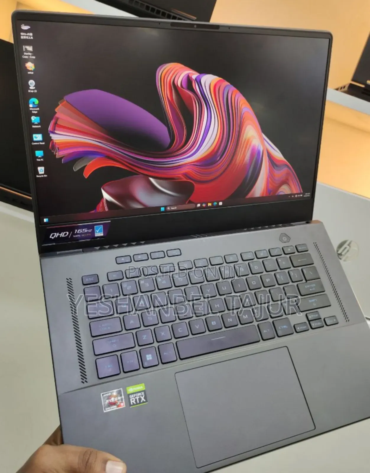 New Laptop Asus ROG Zephyrus G15 16GB AMD Ryzen 9 SSD 1T