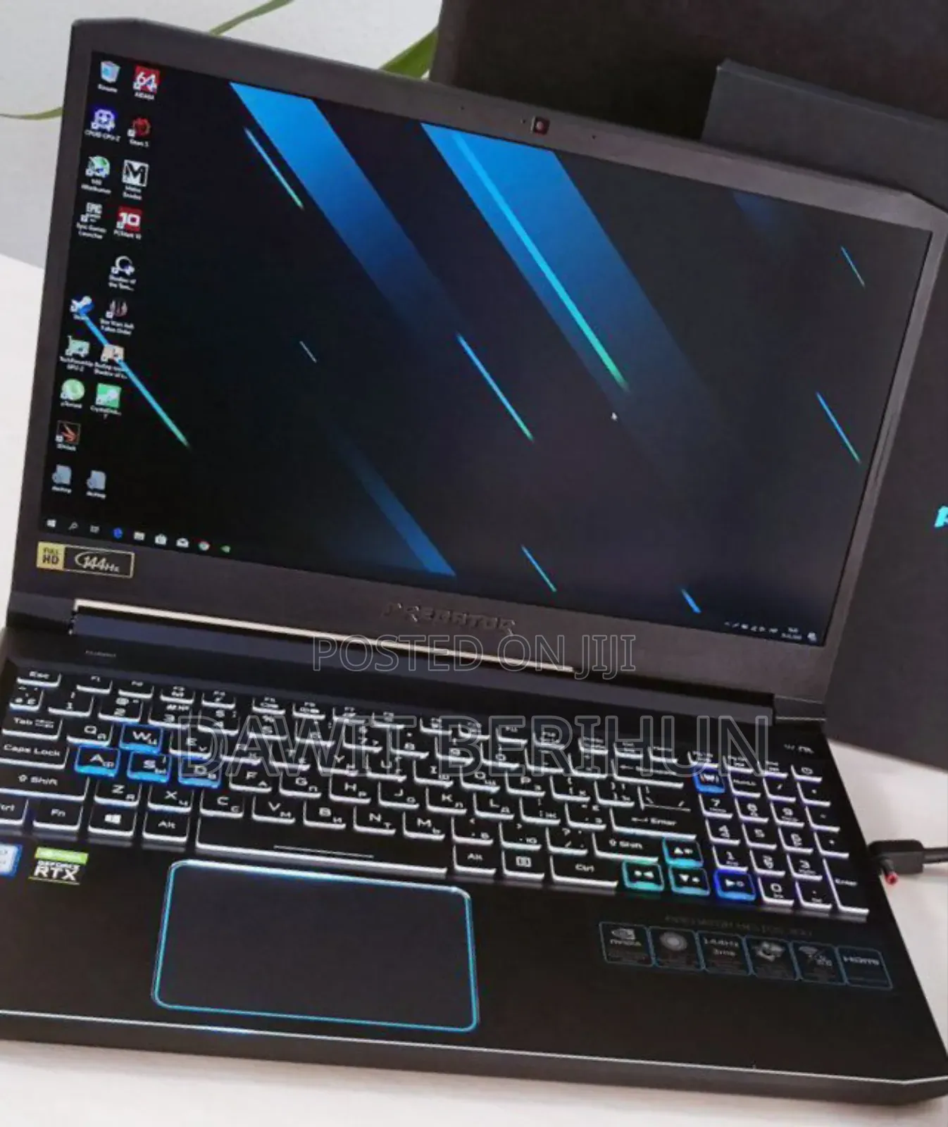 New Laptop Acer Predator Helios 300 16GB Intel Core I7 SSD 512GB