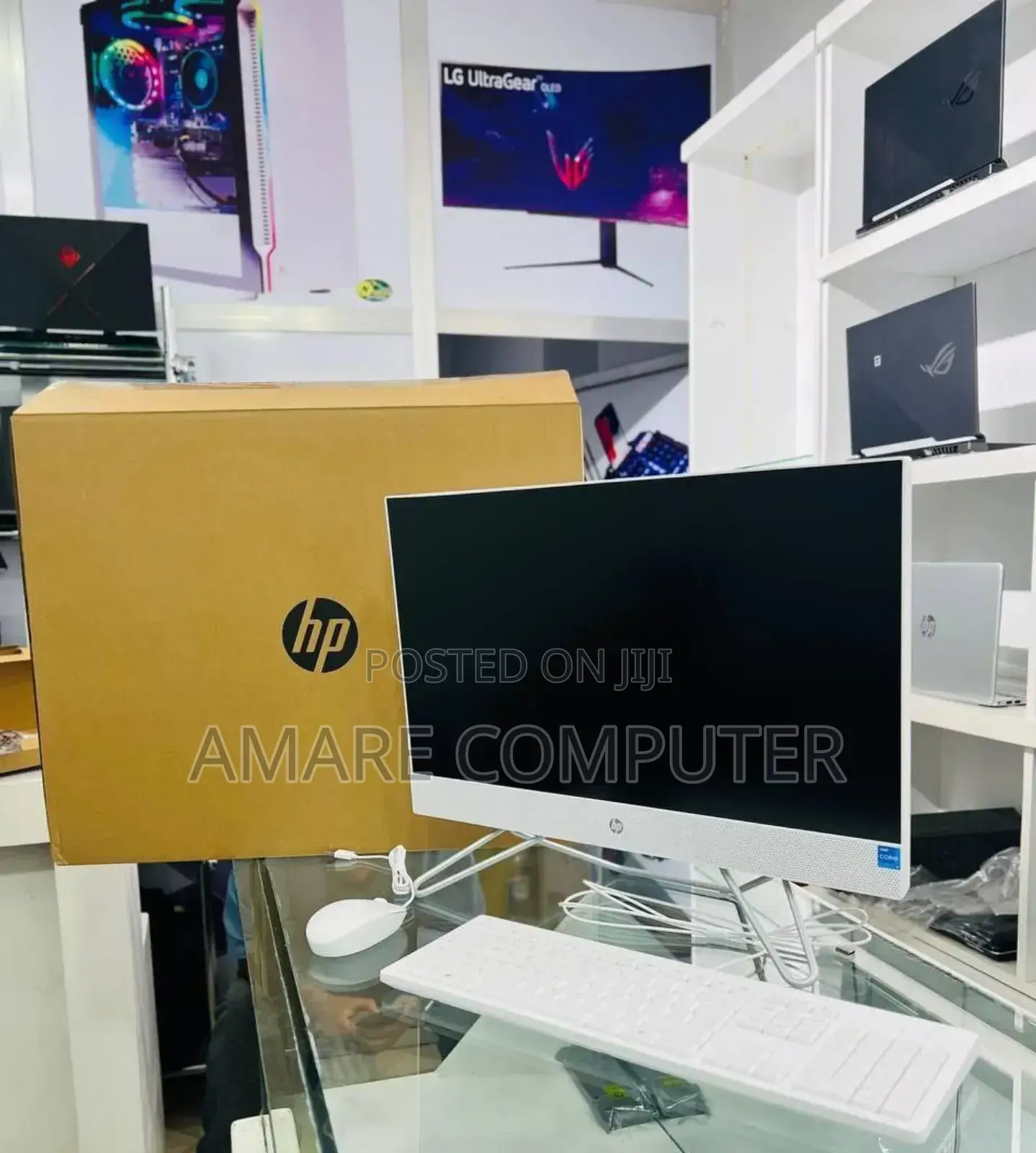 New Desktop Computer HP 16GB Intel Core I7 SSD 512GB