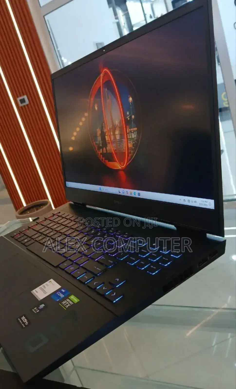 New Laptop HP Omen 17 16GB Intel Core I7 SSD 1T