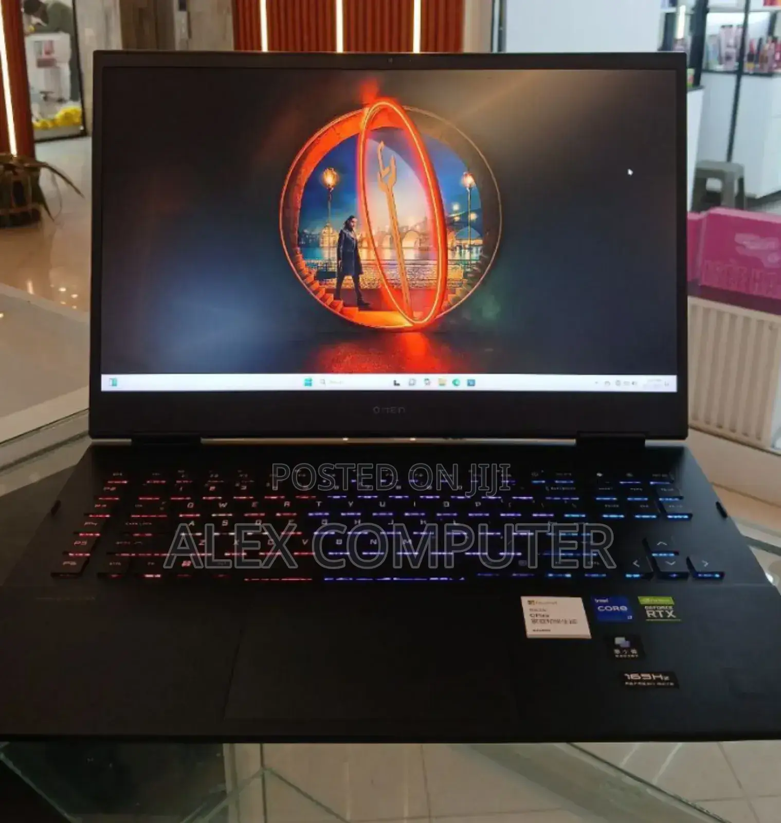 New Laptop HP Omen 17 16GB Intel Core I7 SSD 1T