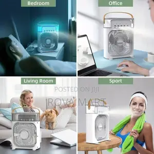 Duel Use Air Cooler Fan And Humidifier