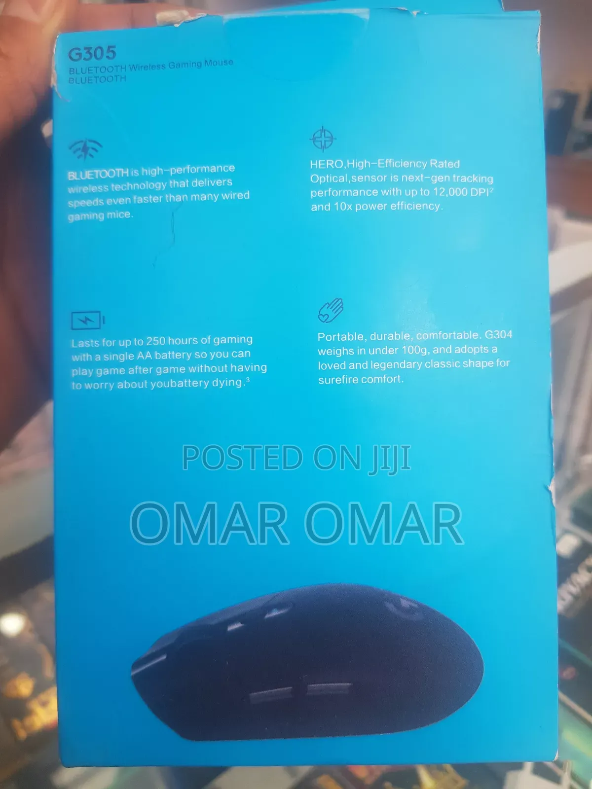 G305 Bluetooth Wireless Gaming Mouse