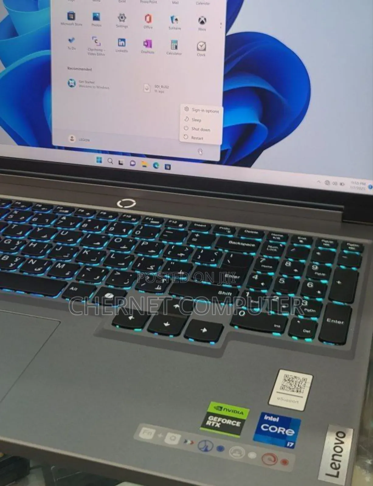 New Laptop Lenovo Legion 5 16GB Intel Core I7 SSD 1T