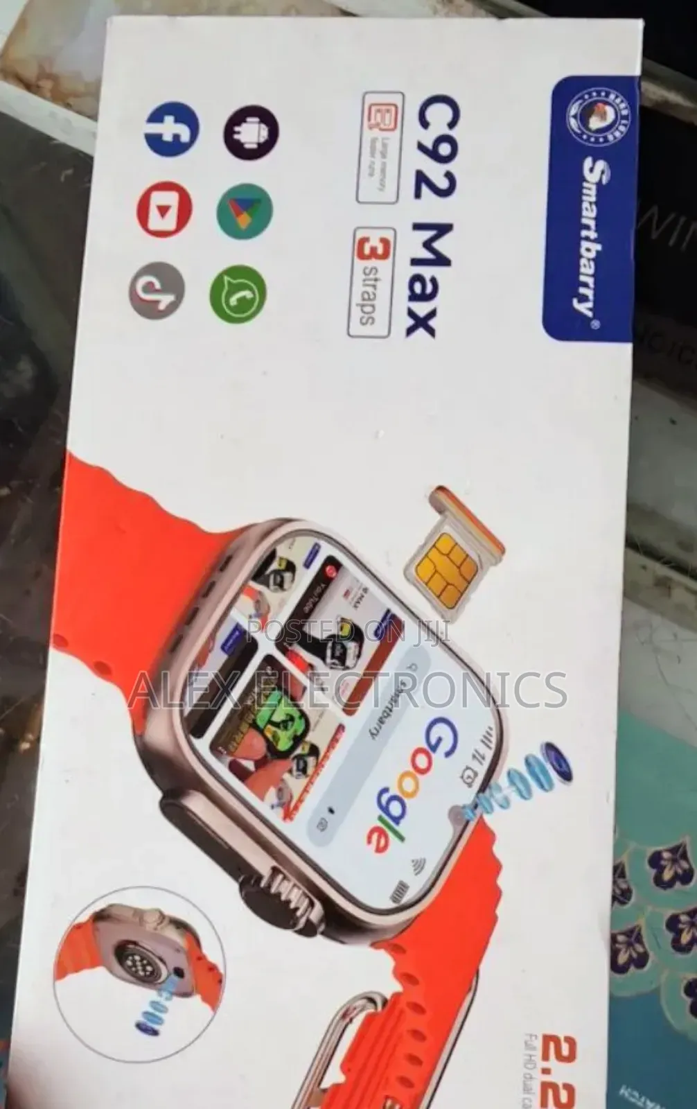 Smartbarry C92 Max Smartwatch