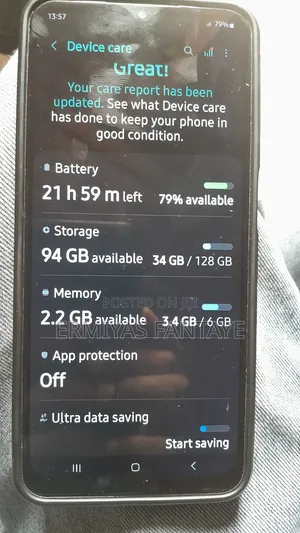 Samsung Galaxy M13 128 GB Black