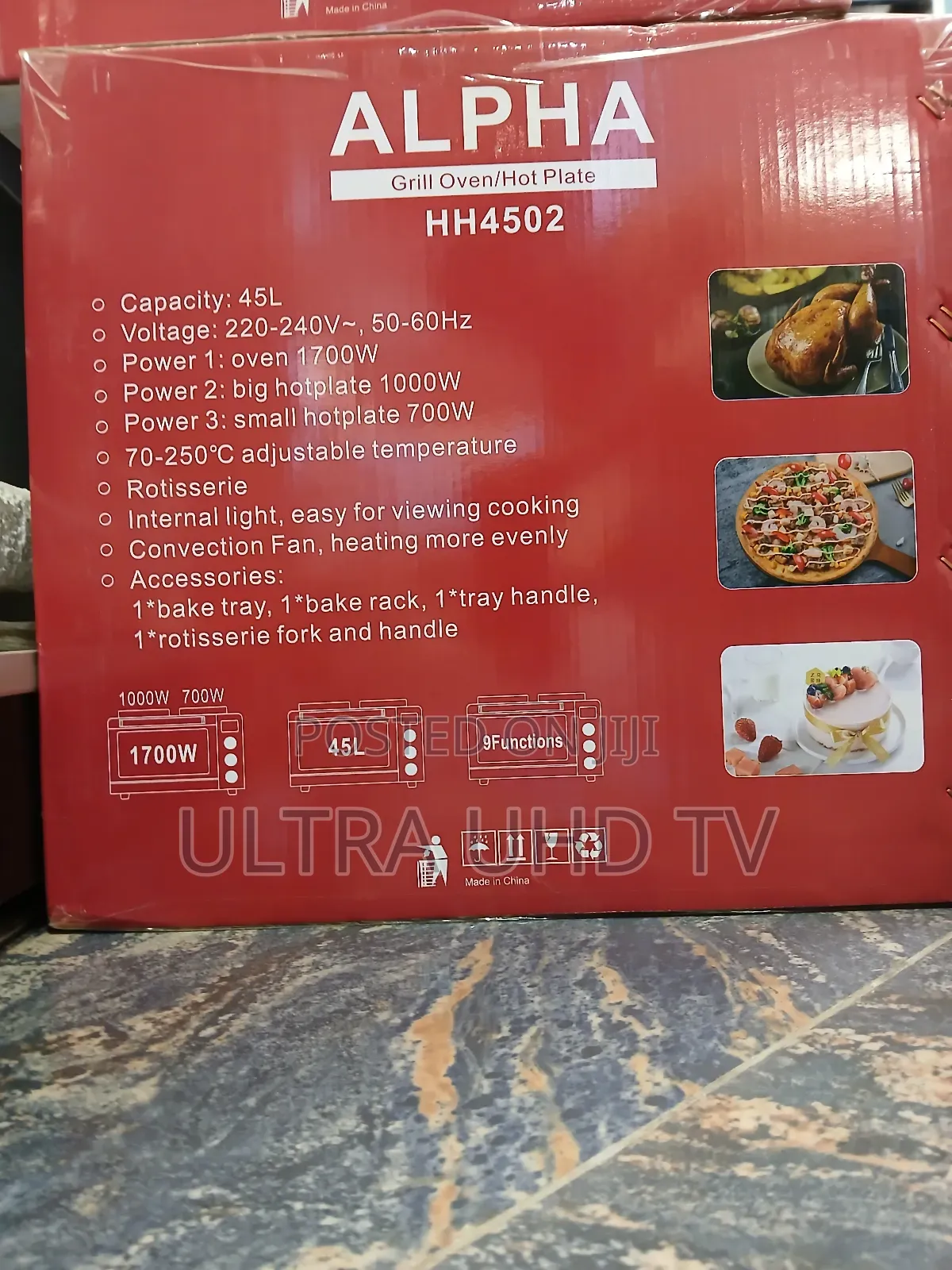 Alpha Grill Oven /Hot Plate