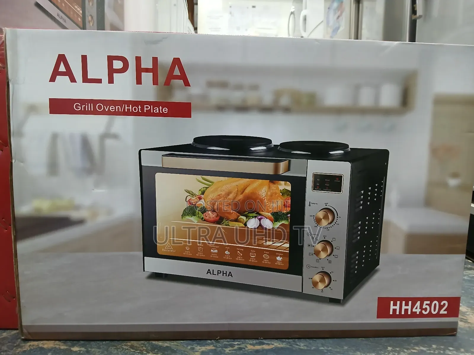 Alpha Grill Oven /Hot Plate