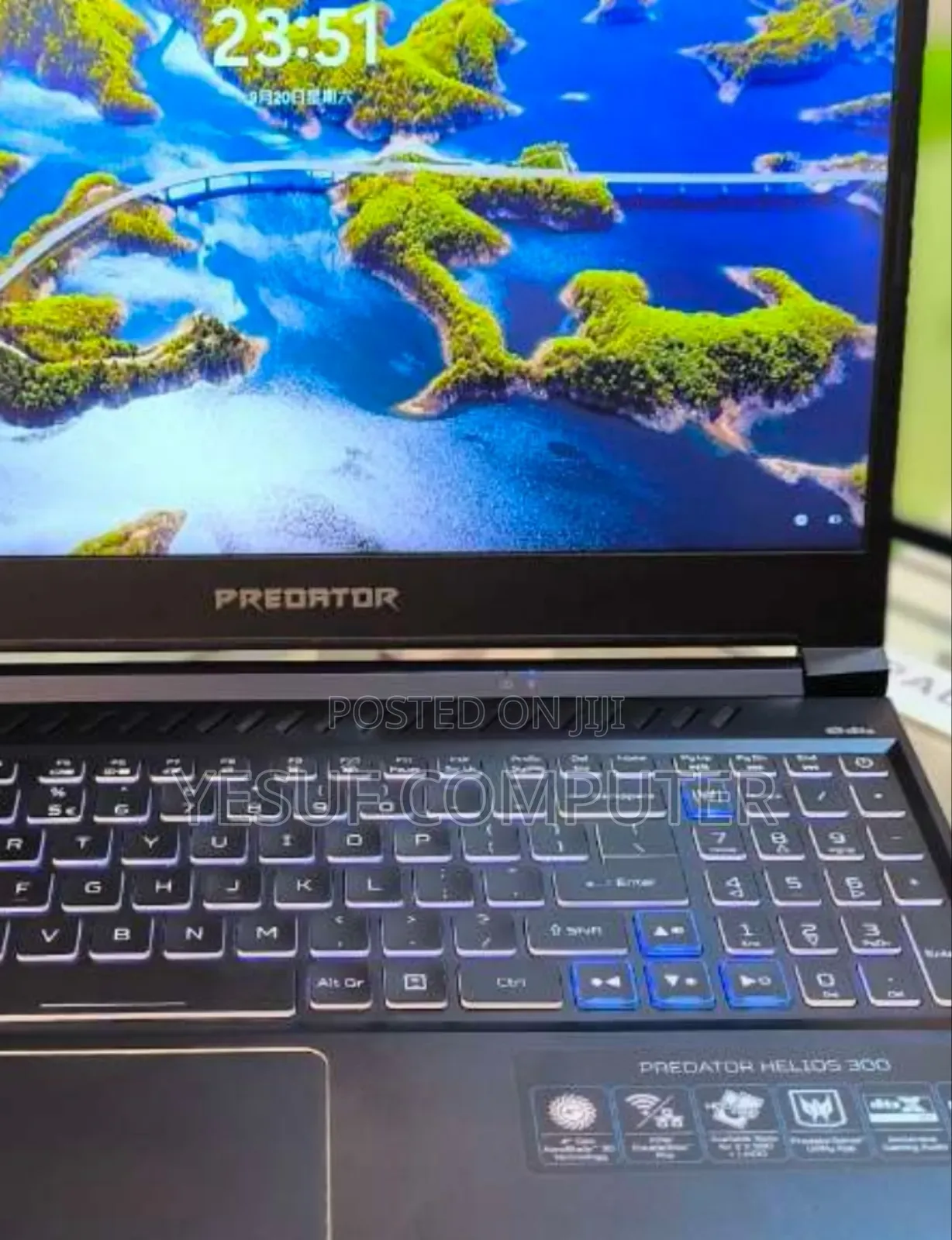 New Laptop Acer Predator Helios 300 16GB Intel Core I7 SSD 1T