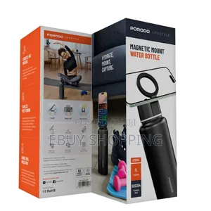 Photo - Porodo 360° Magnetic Cup Holder Water Bottle - 24h Cold, 12h Hot