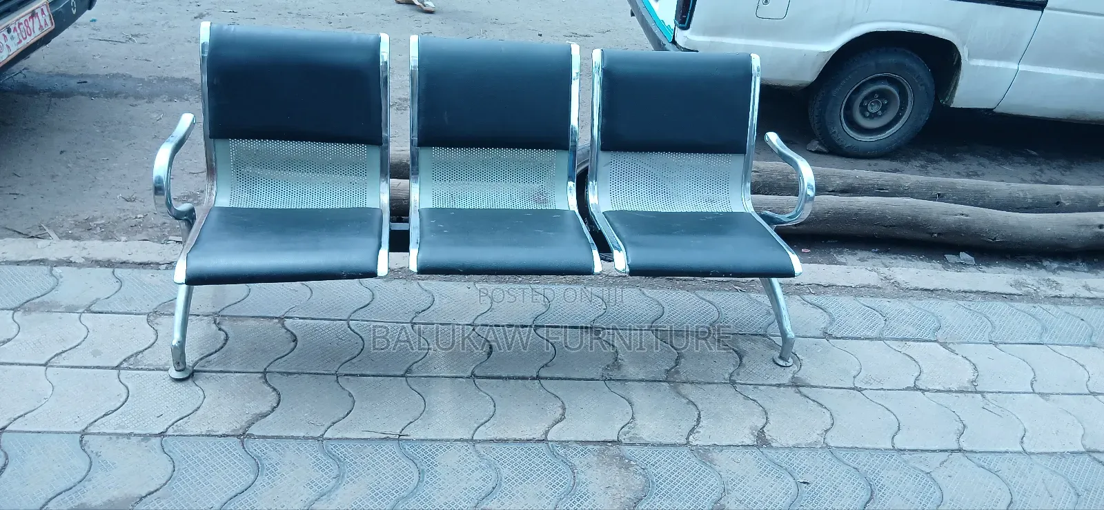 Strong 3 Seater Chair