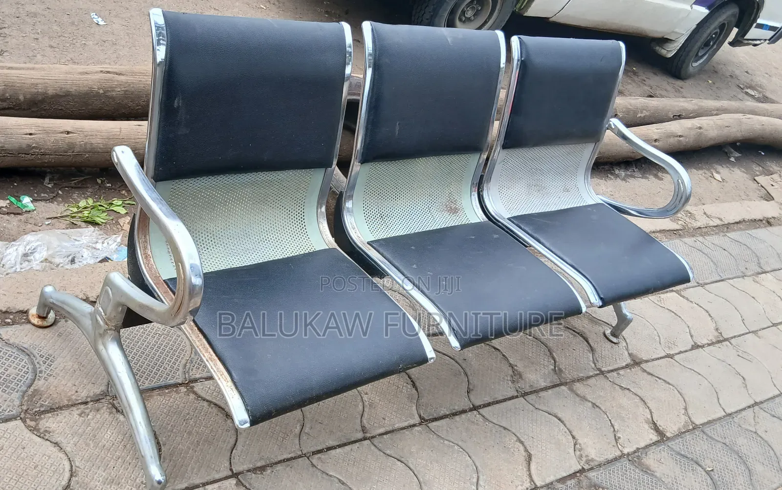Strong 3 Seater Chair
