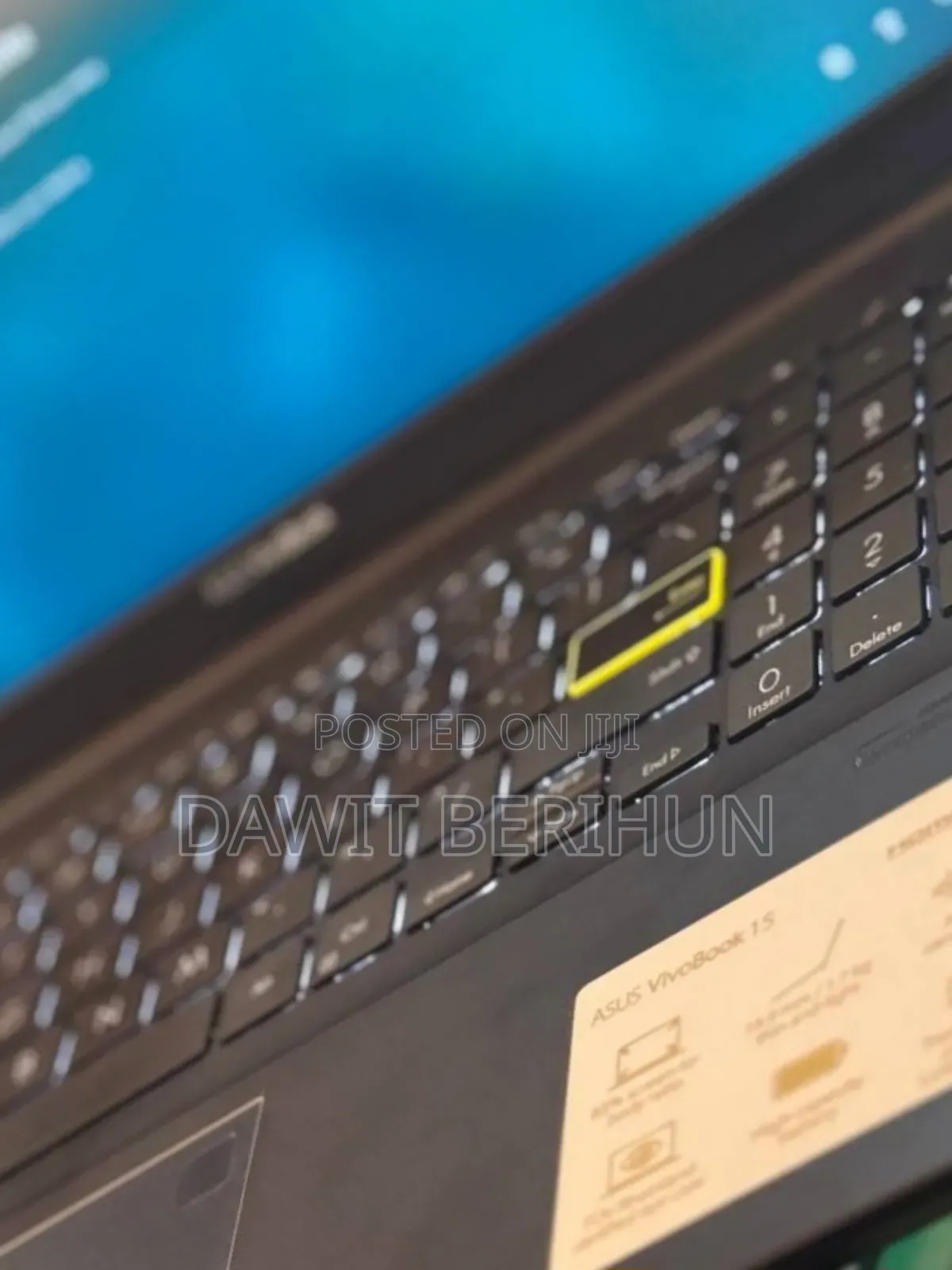 New Laptop Asus Vivobook 16 16GB Intel Core I7 SSD 256GB