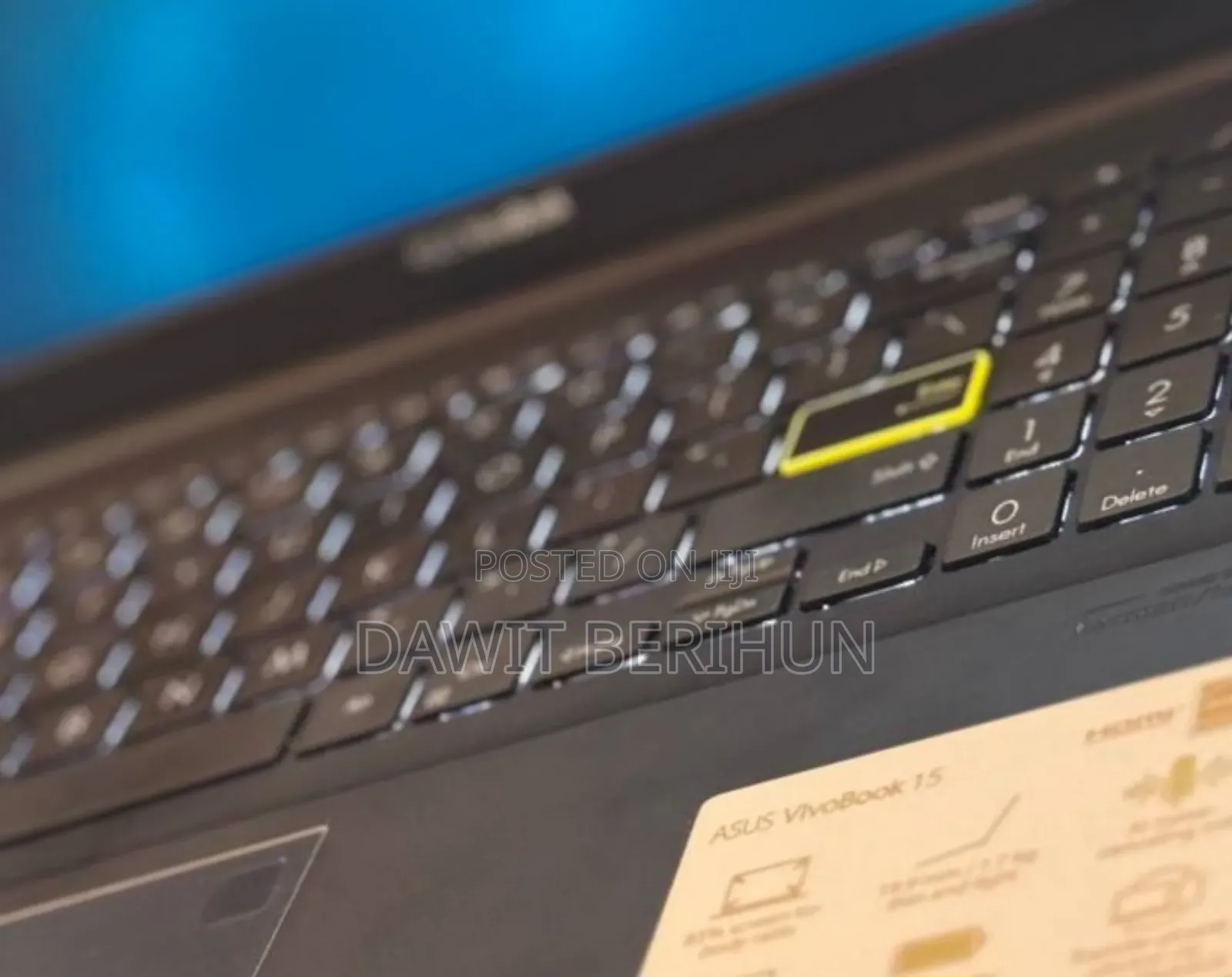 New Laptop Asus Vivobook 16 16GB Intel Core I7 SSD 256GB