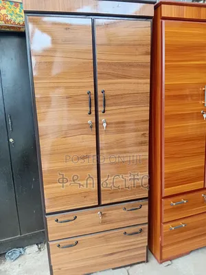 80c.M ቁምሳጥን ሙሉ ማቴሪያል የለበሰ HDF የተሰሩ