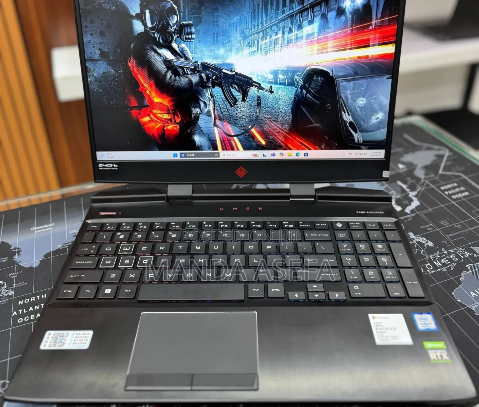 New Laptop HP Omen X 16GB Intel Core I7 SSD 512GB