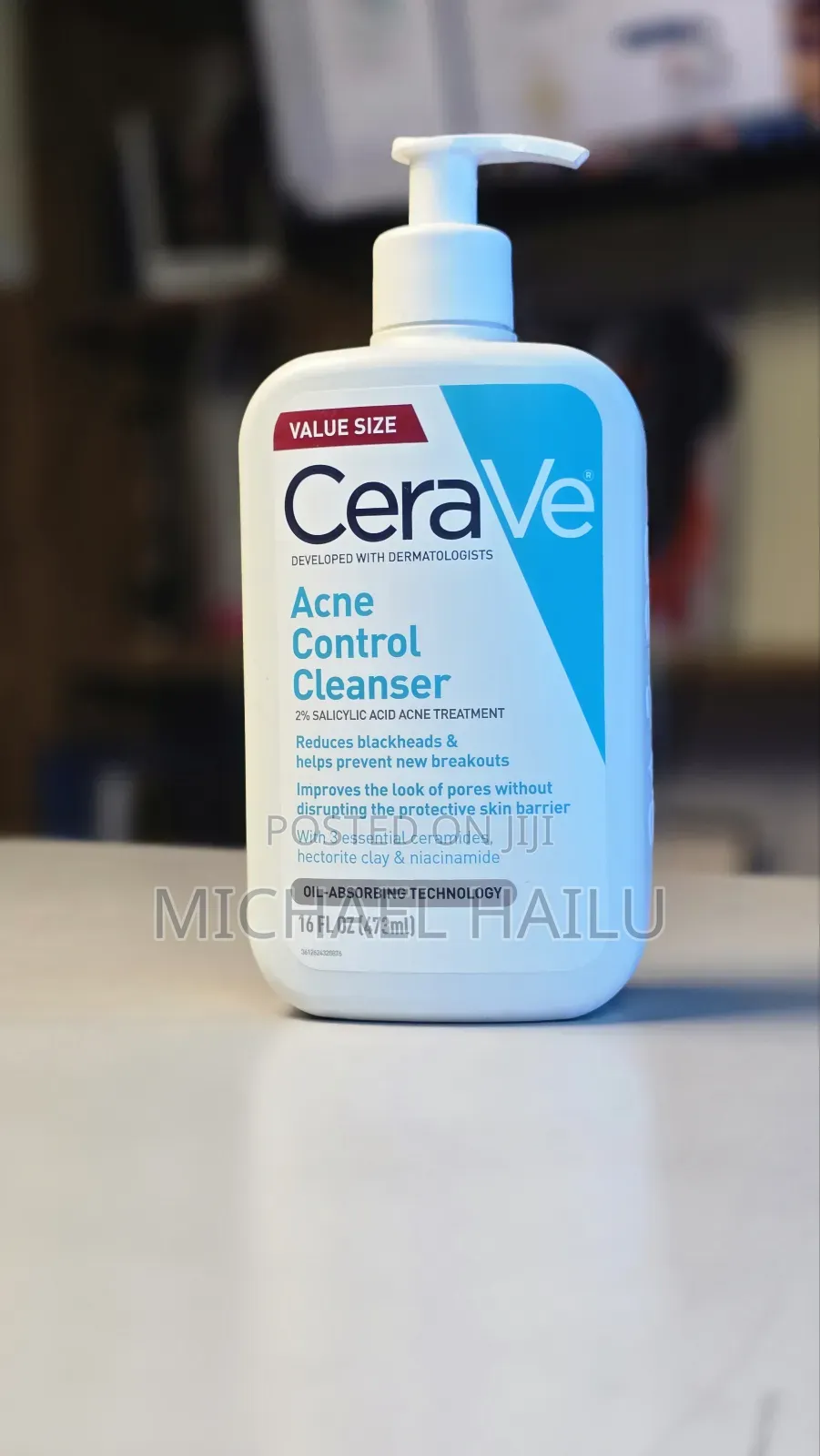 Cerave Acne Control Cleanser – 473ml