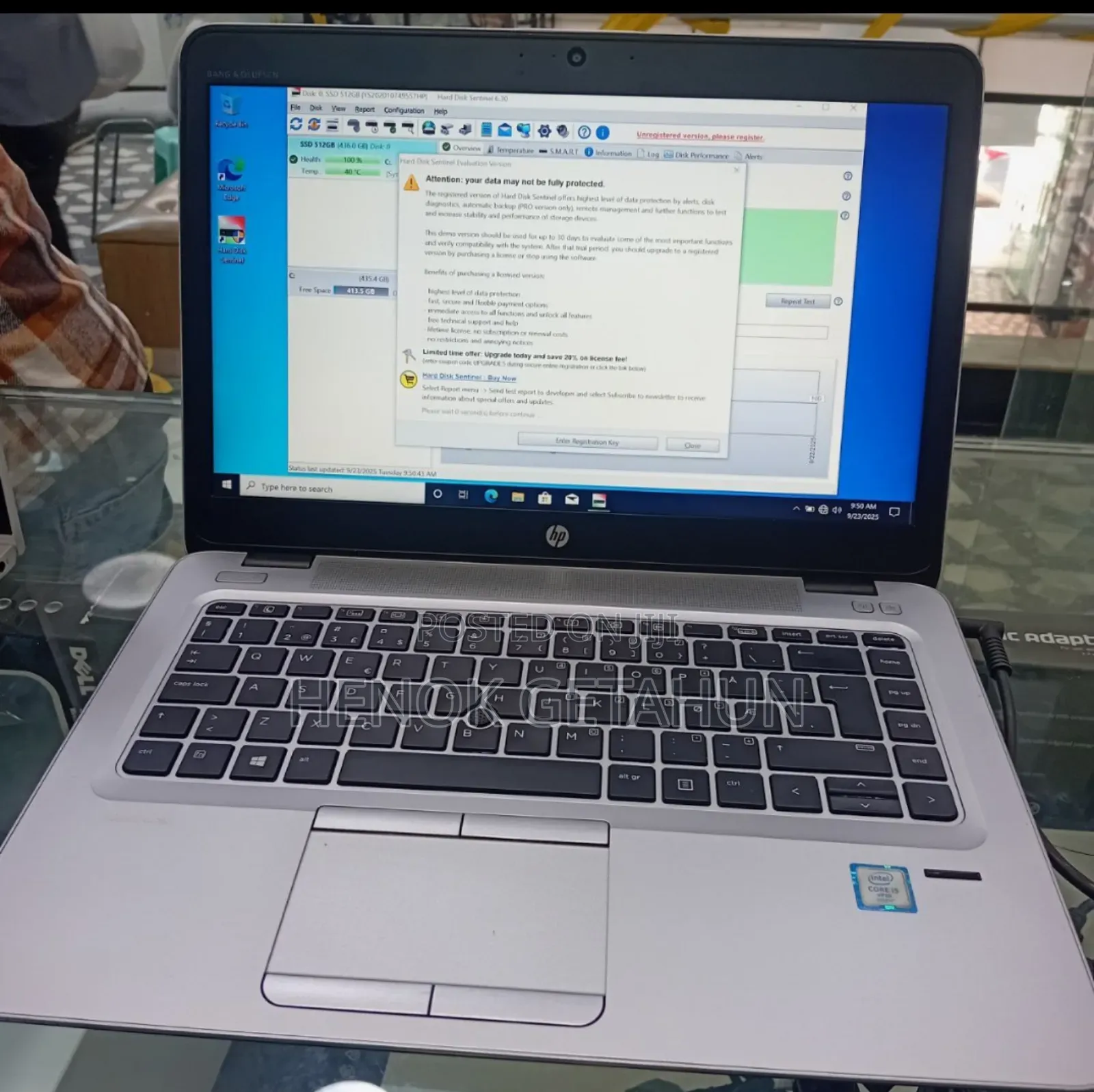 New Laptop HP EliteBook 840 8GB Intel Core I5 SSD 1T