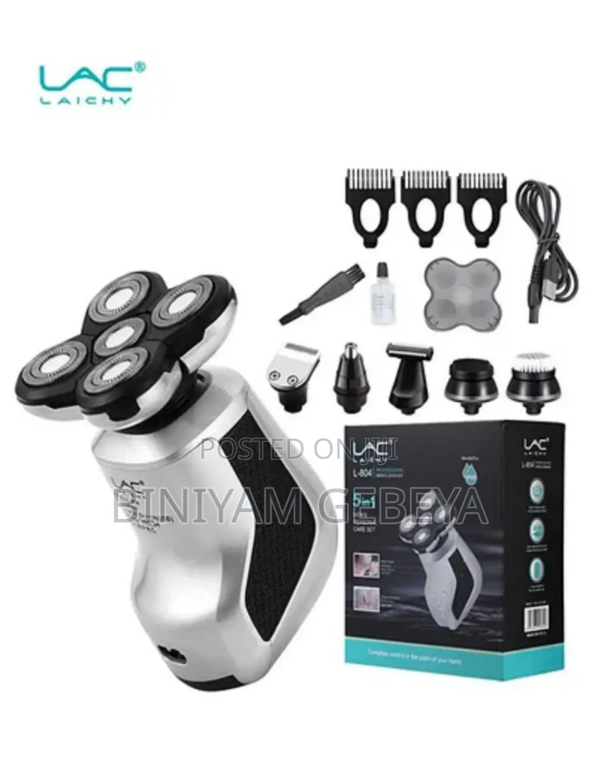 Multifunctional5 In1 Electric Shavers for Men Bald Head