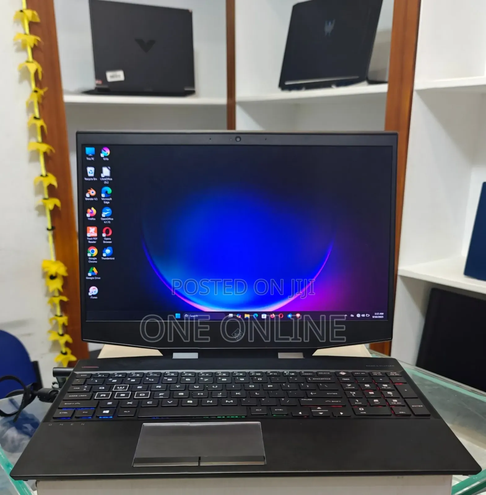 New Laptop HP Omen 15 16GB Intel Core I7 SSD 512GB