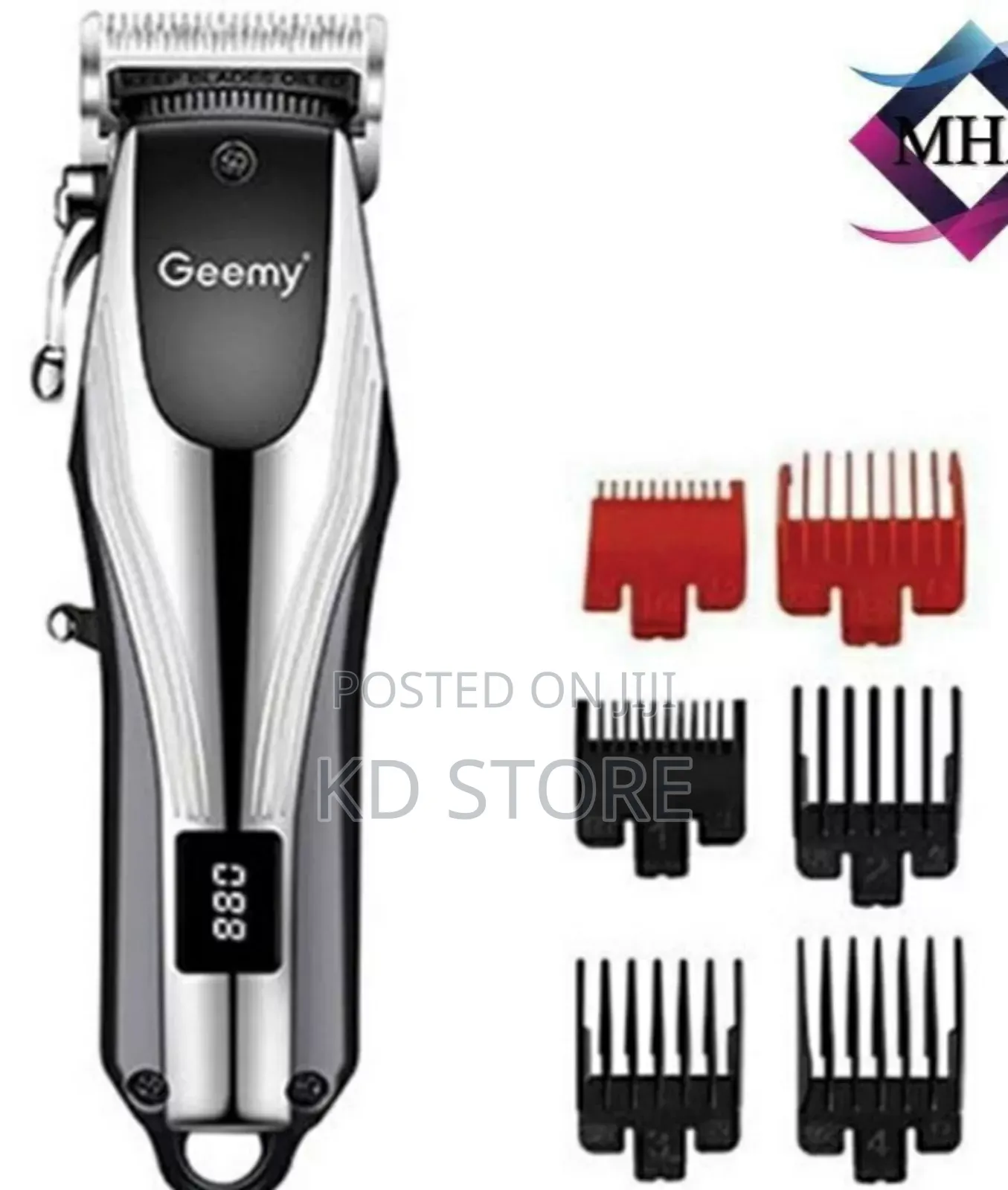 Geemy Rechargeable Hair Clipper Gm-6680